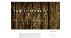 Desktop Screenshot of anthroparodie.com