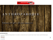 Tablet Screenshot of anthroparodie.com
